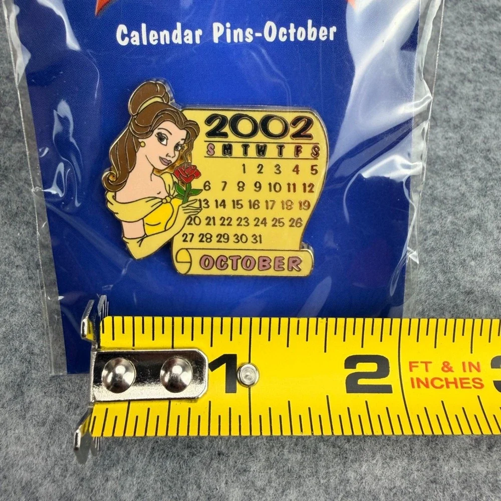 Disney Store 12 Months of Magic October 2002 Belle Beauty & the Beast Pin